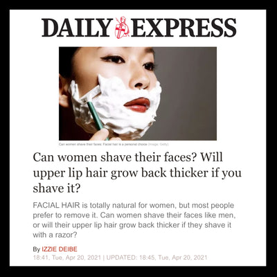 Daily Express - Can women shave their faces?