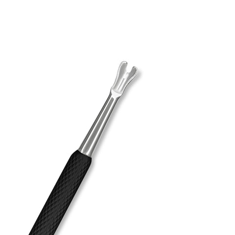 Cuticle Pusher & Fork Trimmer with Pouch